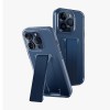 Uniq Case for iPhone 15 Pro Heldro Mount with Stand, Deep Blue