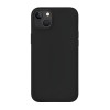 Uniq Case Liquid Silicone Lino Midnight for iPhone 14, Black 
