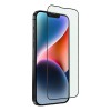 Uniq Glass Screen Protector Optix Vivid Clear for iPhone 16E(2025)/iPhone 14, Black