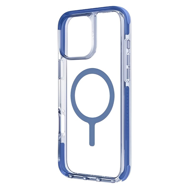 Uniq Case Hybrid Combat for iPhone 16, Pearl Blue