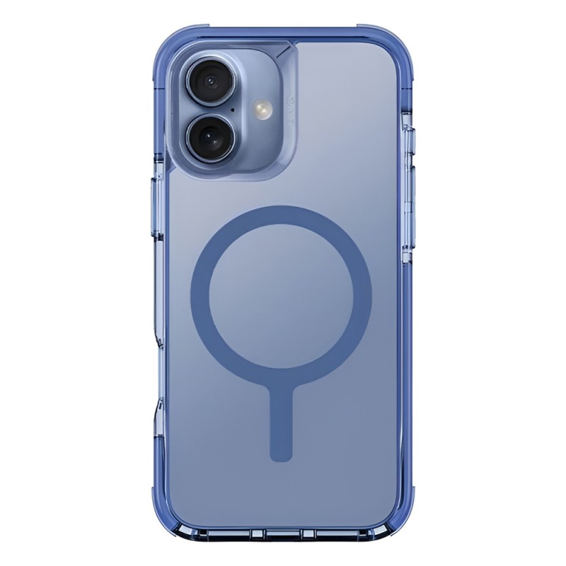 Uniq Case Hybrid Combat for iPhone 16, Pearl Blue