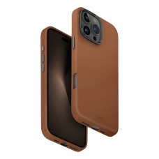 Uniq Case Hybrid Lyden for iPhone 16 Pro with Magklick charging, Caramel