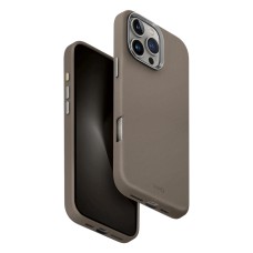 Uniq Case Hybrid Lyden for iPhone 16 Pro with Magklick charging, Flint Grey