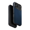 Uniq Case for iPhone 17 Pro (2025) 6.3 Hybrid Magclick Lyden DS, Steel Blue