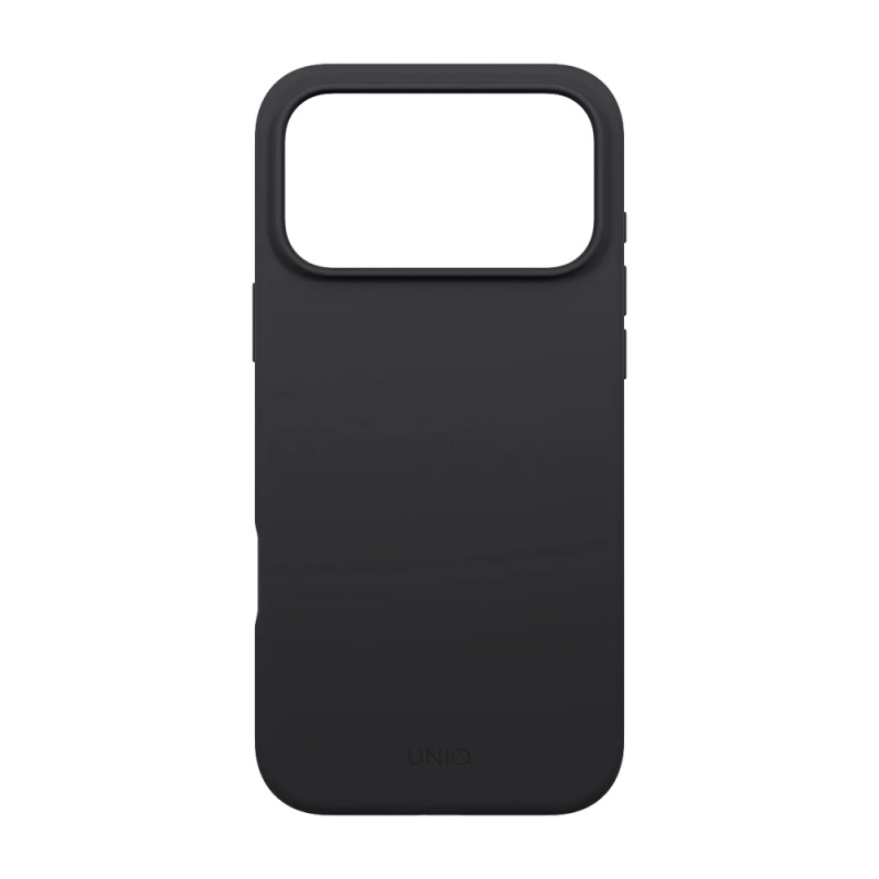 Uniq Case for iPhone 17 Pro (2025) 6.3 Hybrid Magclick Lino, Charcoal Grey