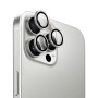 Uniq Optix Aluminium Camera Lens Protector for iPhone 16 Pro/16 Pro Max, Sterling Silver