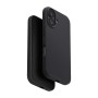 Uniq Case for iPhone 17 (2025) 6.3 Hybrid Magclick Lino, Charcoal Grey