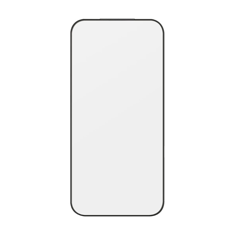 Uniq Glass Screen Protector for iPhone 17 (2025) 6.3 Vivid Optix Covex, Black