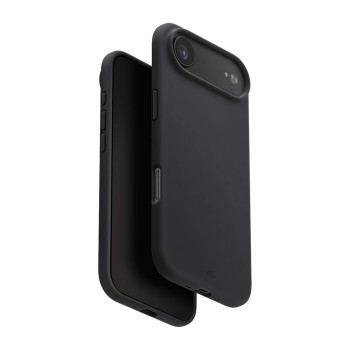 Uniq Case for iPhone 17 Air (2025) 6.6 Hybrid Magclick Lino,  Charcoal Grey