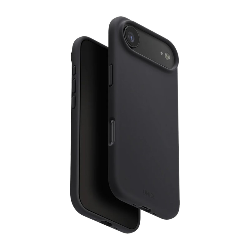 Uniq Case for iPhone 17 Air (2025) 6.6 Hybrid Magclick Lino,  Charcoal Grey