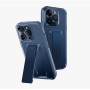 Uniq Case for iPhone 15 Pro Max Heldro Mount with Stand, Deep Blue