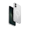 Uniq Case for iPhone 16 Plus Hybrid Clario (ECO) with Magclick Charging, Clear