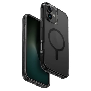 Uniq Case Hybrid Combat for iPhone 16 Plus, Black