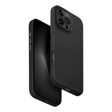 Uniq Case Hybrid Lyden for iPhone 16 Pro Max with Magklick charging, Black
