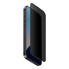 Uniq Glass Screen Protector Optix Privacy for iPhone 16 Pro Max, Black