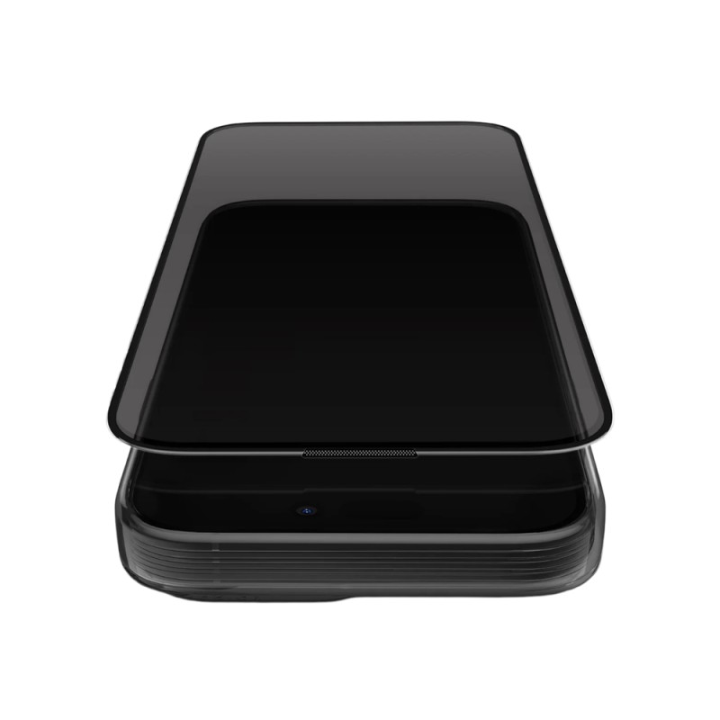 Uniq Glass Screen Protector Optix Privacy for iPhone 16 Pro Max, Black