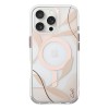 Uniq Case for iPhone 16 Pro Max Coehl with Magclick Charging Verdure, Sping Blossom