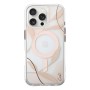 Uniq Case for iPhone 16 Pro Max Coehl with Magclick Charging Verdure, Sping Blossom