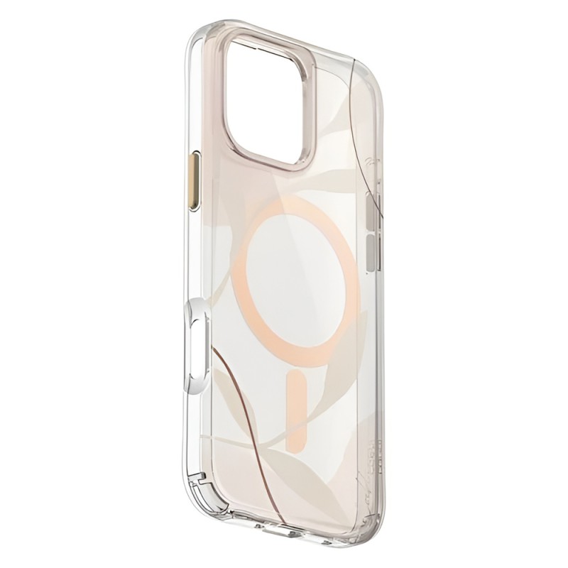 Uniq Case for iPhone 16 Pro Max Coehl with Magclick Charging Verdure, Sping Blossom