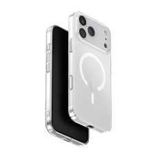 Uniq Case for iPhone 17 Pro Max (2025) 6.9 Hybrid Magclick Airsuit, Glossy Clear