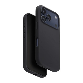 Uniq Case for iPhone 17 Pro Max (2025) 6.9 Hybrid Magclick Lino, Charcoal Grey