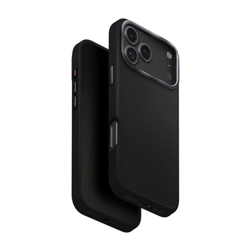 Uniq Case for iPhone 17 Pro Max (2025) 6.9 Hybrid Magclick Lyden, Dallas Black