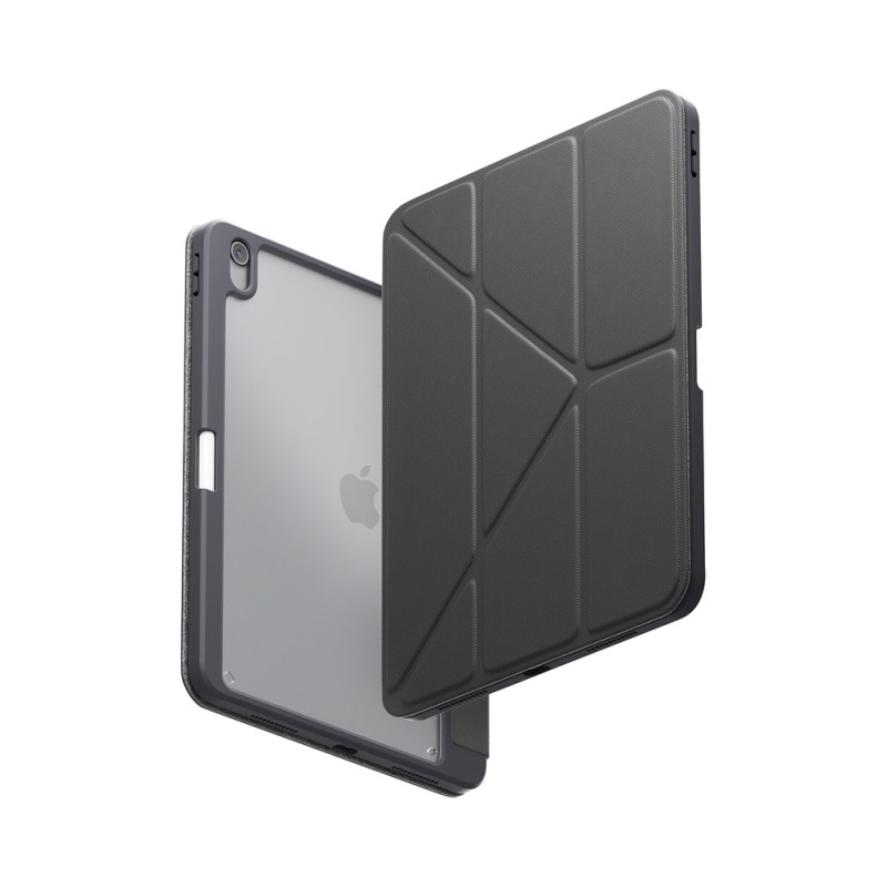 Uniq Tablet Case iPad Air 11 (2024) Moven, Charcoal Grey