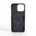 VANTA Case Carbon Ring Plain 600D Magsafe  for  iPhone 16 Pro, Plain Black