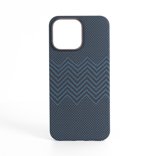 VANTA Case Carbon Ring Weaving M Magsafe for  iPhone 16 Pro Max, M-Blue