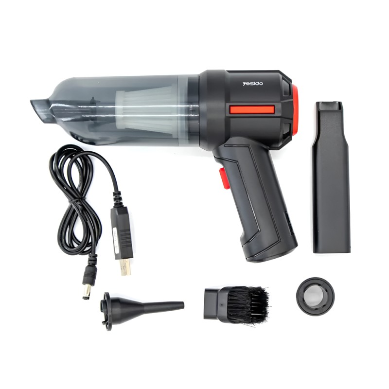 Yesido Car Vacuum Cleaner 4500PA VC03, Black