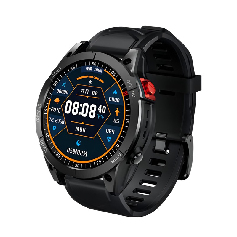 Valdus Smart Watch GS Fenix 7, Black