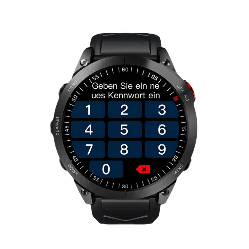 Valdus Smart Watch GS Fenix 7, Black