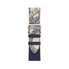 VPG Rhea Series Real Leather iWatch Strap 38/40/41mm Blue 