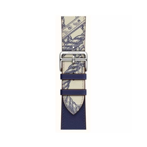 VPG Rhea Series Real Leather iWatch Strap 38/40/41mm Blue 