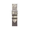 VPG Rhea Series Real Leather iWatch Strap 38/40/41mm Grey