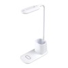 Rebeltec LED Desk lamp with QI wireless charging 15W W601, White