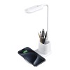 Rebeltec LED Desk lamp with QI wireless charging 15W W601, White