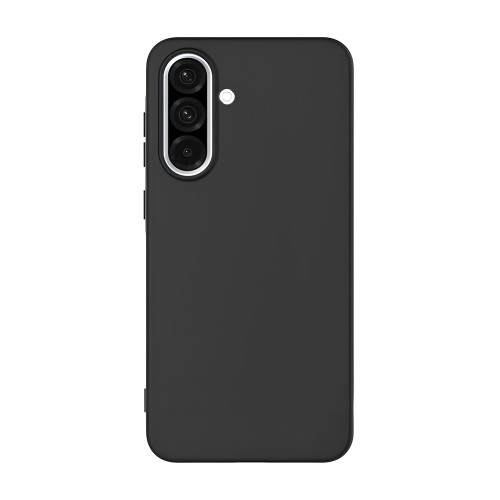 WOO Case Liquid Silicone Samsung A37 5G, Black