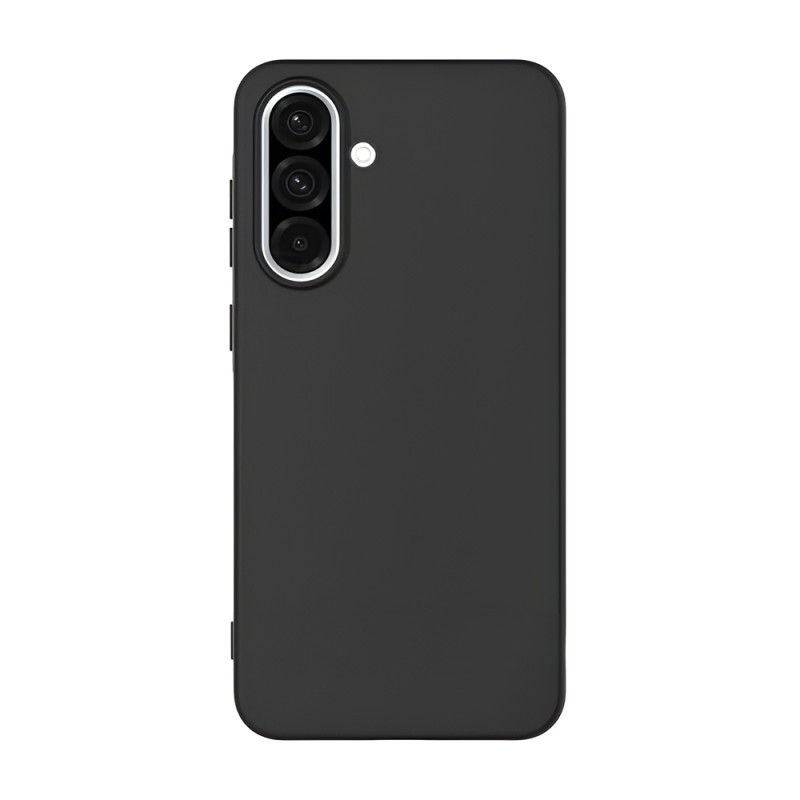 WOO Case Liquid Silicone Samsung A37 5G, Black