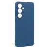 WOO Case Liquid Silicone Samsung A56 5G, Blue