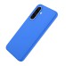 WOO Case Liquid Silicone Samsung A57 5G, Blue