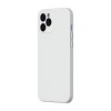Baseus Case Liquid Silicone Gel Protective iPhone 12 Pro, White