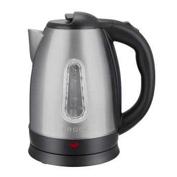 BROCK Electric Kettle WK 0605 GY, 1,8L, 1500W, Grey