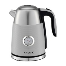 BROCK Electric Kettle WK 9805 GY, 1.7L, 1850-2200W, Grey
