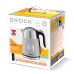 BROCK Electric Kettle WK 9805 GY, 1.7L, 1850-2200W, Grey