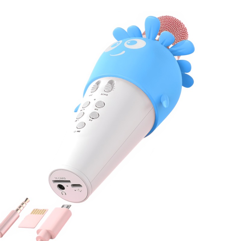 WOO Wireless Karaoke Microphone K5, 5W, Blue