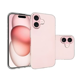 WOO Case Soft TPU iPhone 17, Clear