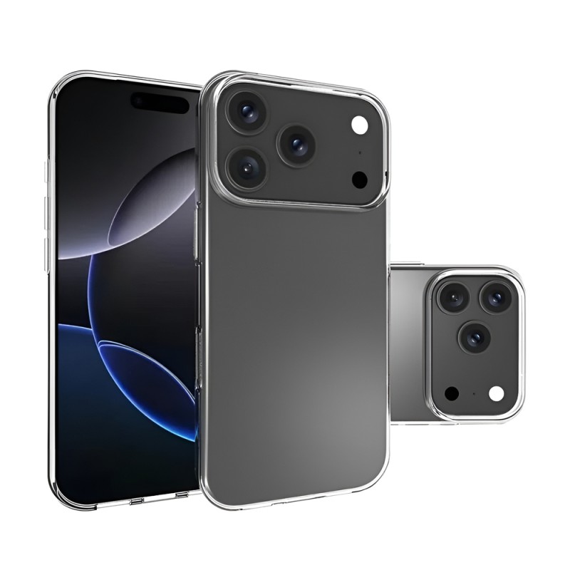 WOO Case Soft TPU iPhone 17 Pro, Clear