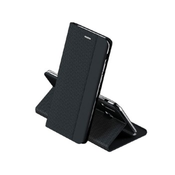 WOO Case Shell Flip Nylon Oppo A60 4G, Black
