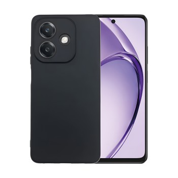 WOO Case Silicone Neo Soft Oppo A40 4G, Black